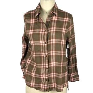 Susina Plaid Button Down